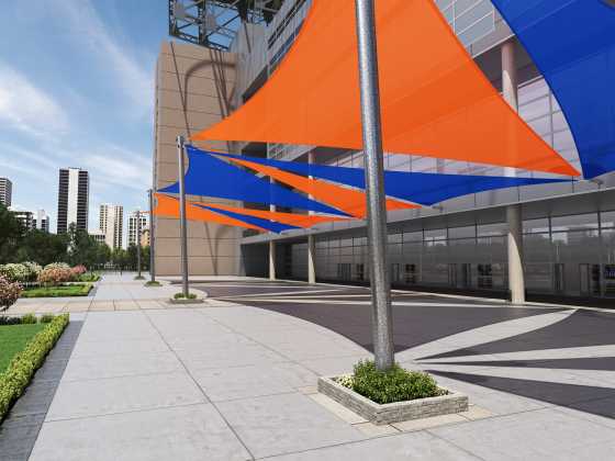 Architectural Flame Retardant Shade Fabrics