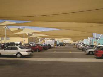 Fabrics suited to Car Park Covers