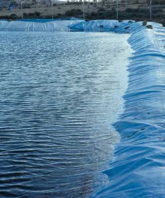 Fabrics suited to Pond & Dam Liners