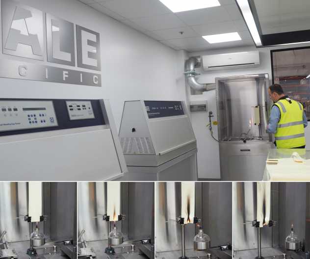 FR Testing of Coated Fabrics