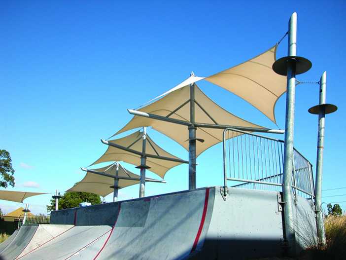 Getting the basics right: Installing Architectural shade fabric.