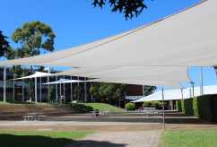 Case Study: Fire Retardant Shade Sails, Oakhill College